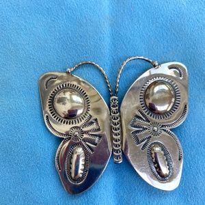 Butterfly Pin - Sterling Silver